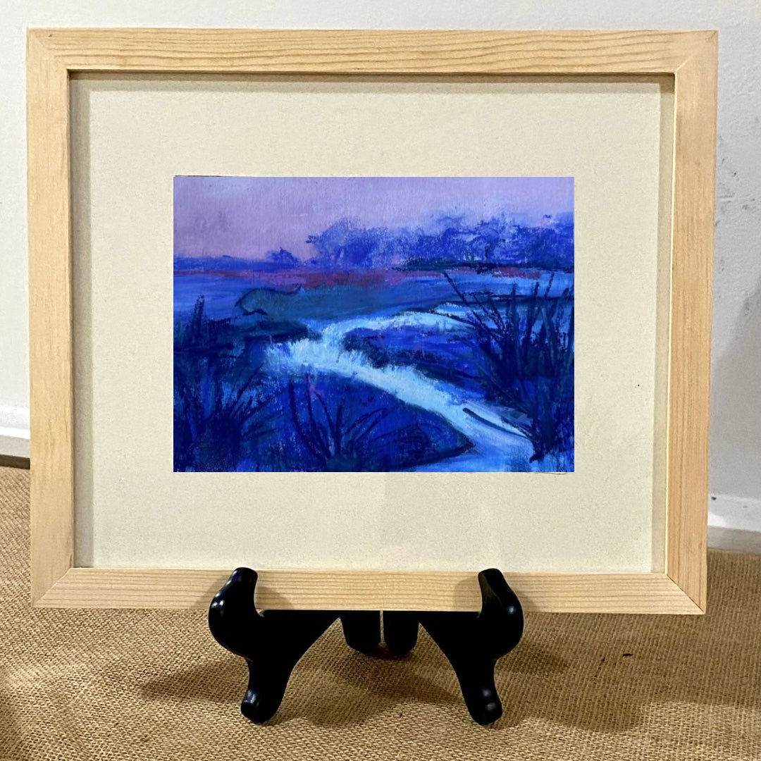 Dreamy Marsh in Blue