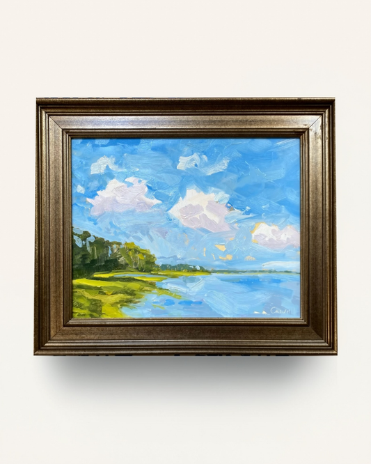 Charleston Summer Sky (Framed)