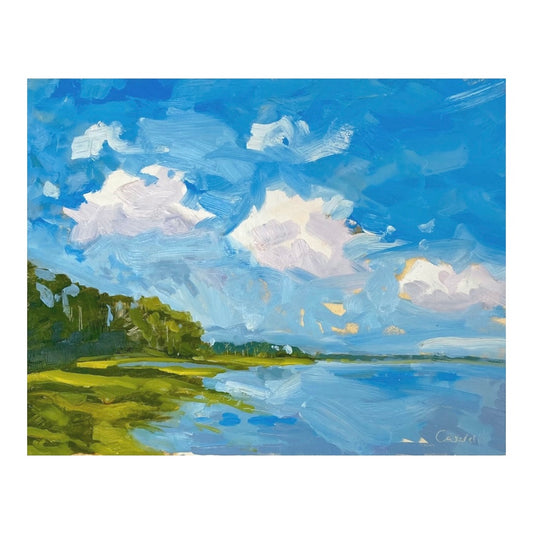 Charleston Summer Sky (Framed)
